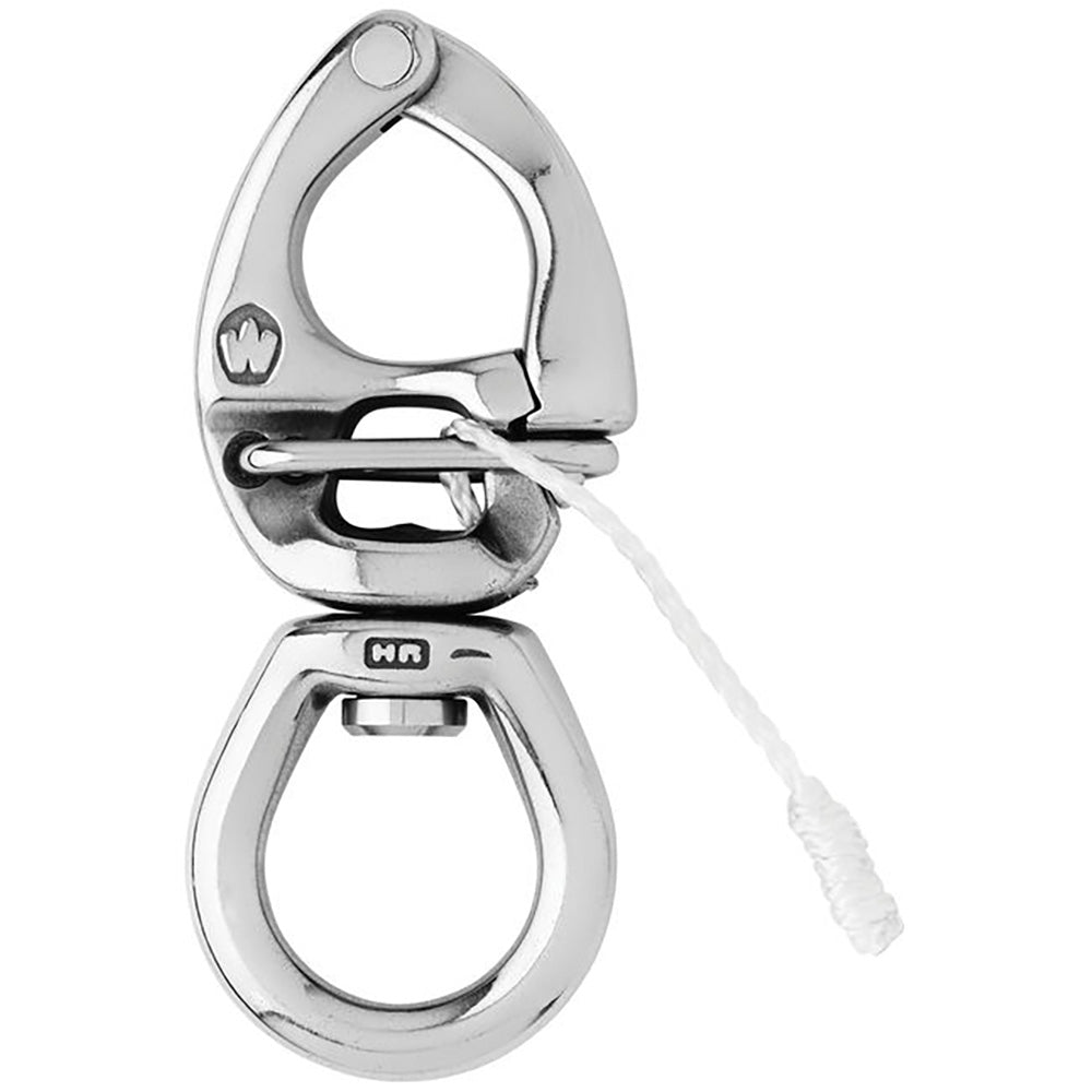 Wichard HR Quick Release Snap Shackle With Large Bail  80mm Length  3532 2773W Main image