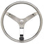 Uflex  V46  135 Stainless Steel Steering Wheel wSpeed Knob V46
