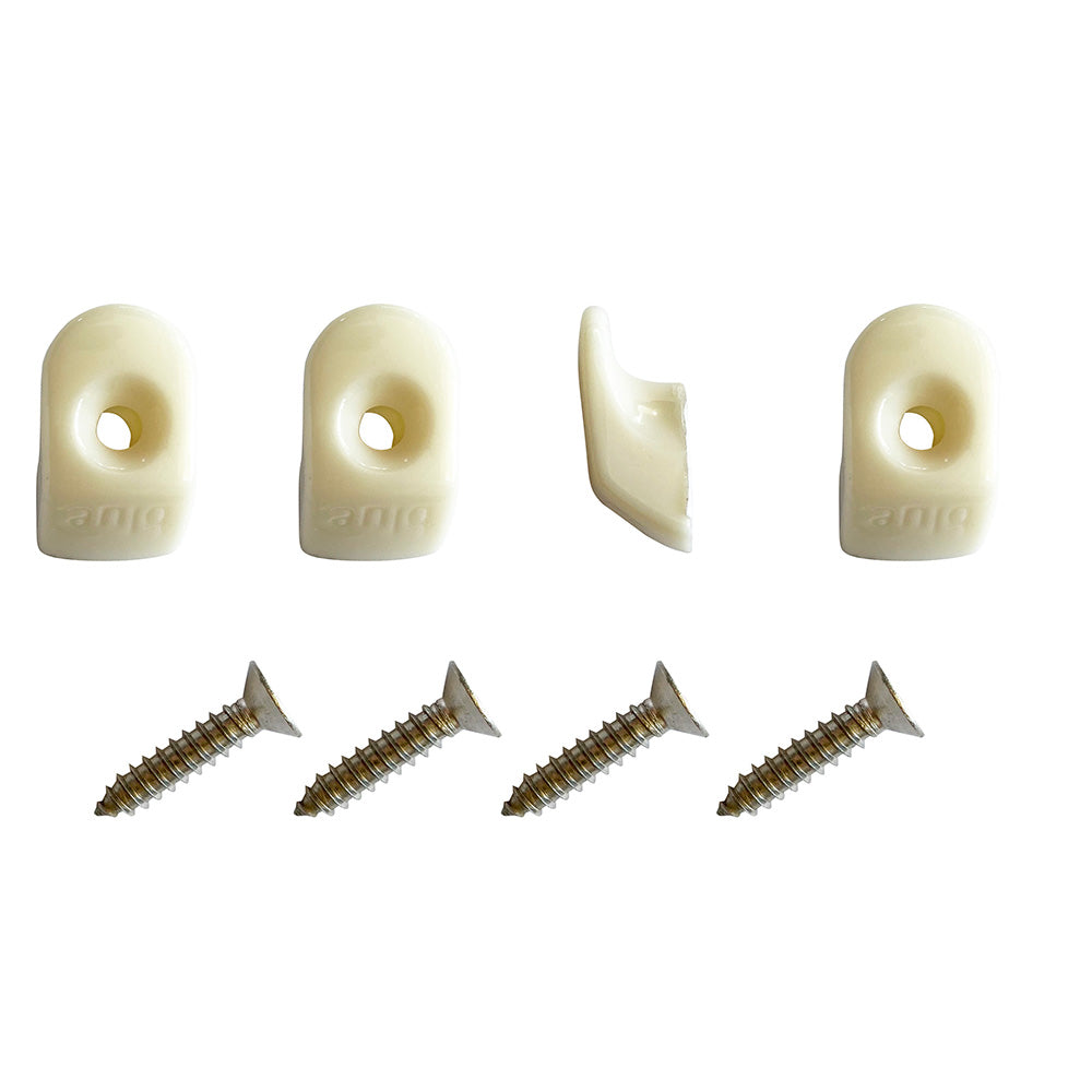 Blue Performance White Hooks  Screws  4 Pieces PC980 Main image