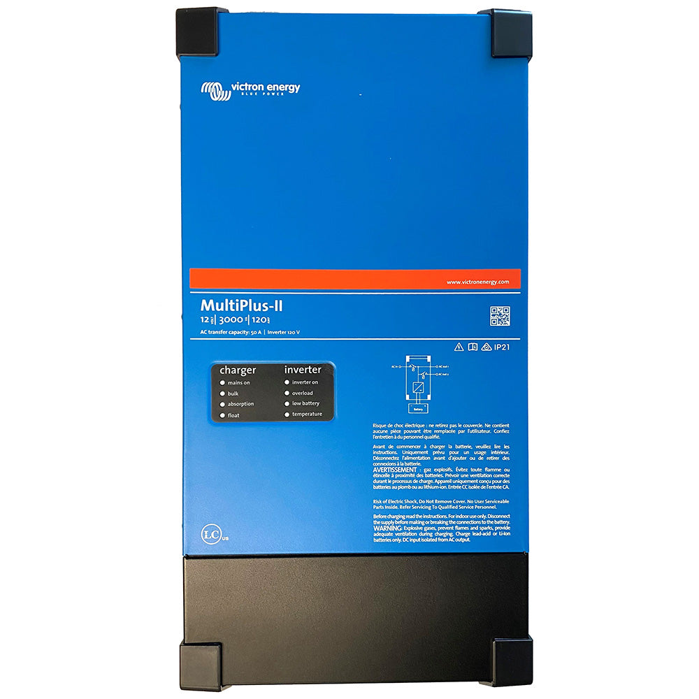 Victron MultiPlusII 123000  12050  120V  UL Approved PMP122305122 Main image
