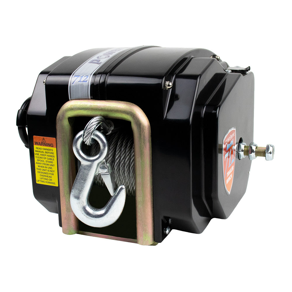 Powerwinch 712A Trailer Winch w20 Strap P77712S Main image