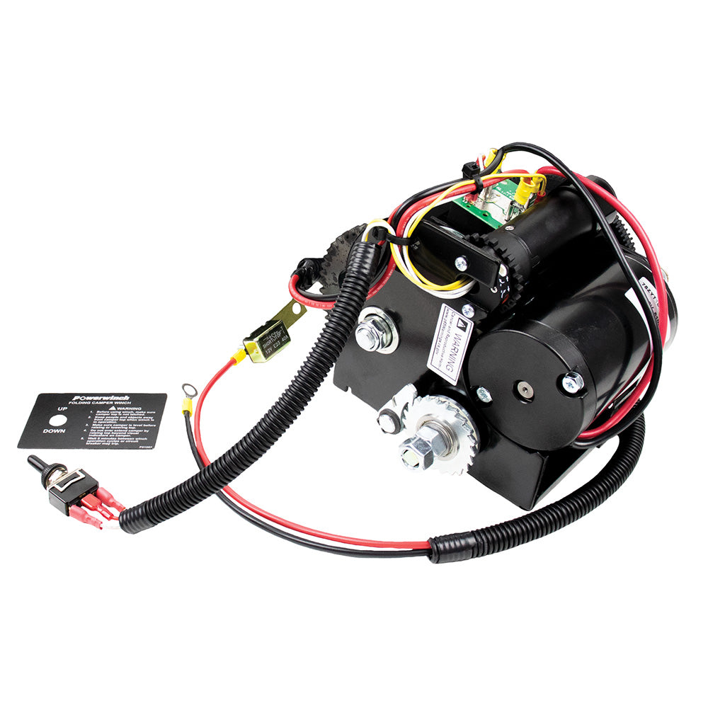 Powerwinch Folding  PopUp Camper Winch w1200lb Lift Capacity P92001 Main image