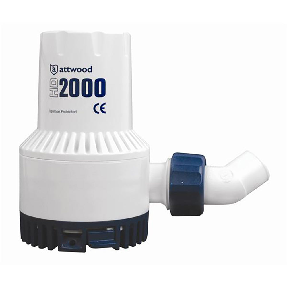 Attwood HD2000 Heavy Duty Bilge Pump  24V  2000 GPH 47704 Main image