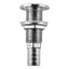 Attwood Stainless Steel ThruHull Standard Straight Barbed  58 Inner Diameter  665463
