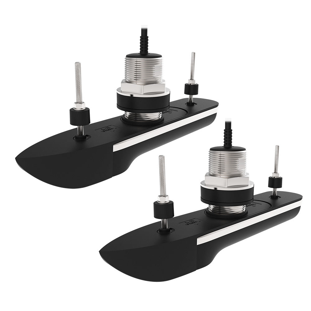 Raymarine RVM412 Stainless Steel ThruHull Pair 12 Degree Deadrise  10M Cable T70543 Main image