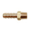 Attwood Universal Brass Fuel Hose Fitting  14 NPT x 516 Barb 88FBM1016
