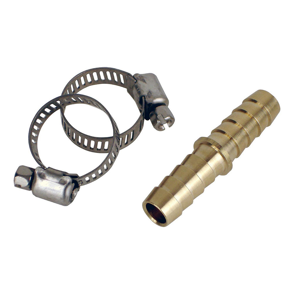 Attwood 38 Hose Mender InLine Fuel Splice Kit wSS Clamps 118226 Main image