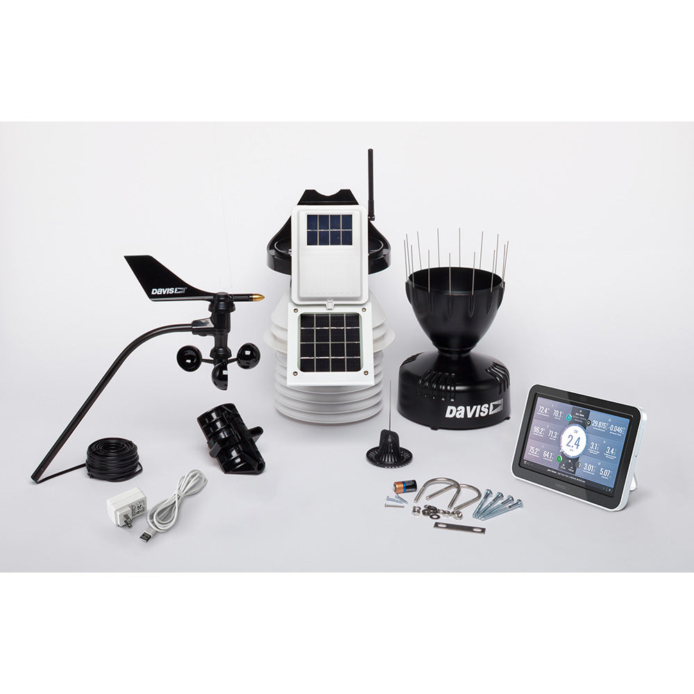 Davis Vantage Pro2 Wireless Weather Station w/WeatherLink Console  24hr Fan Aspirated Radiation Shield [6253] Secondary image