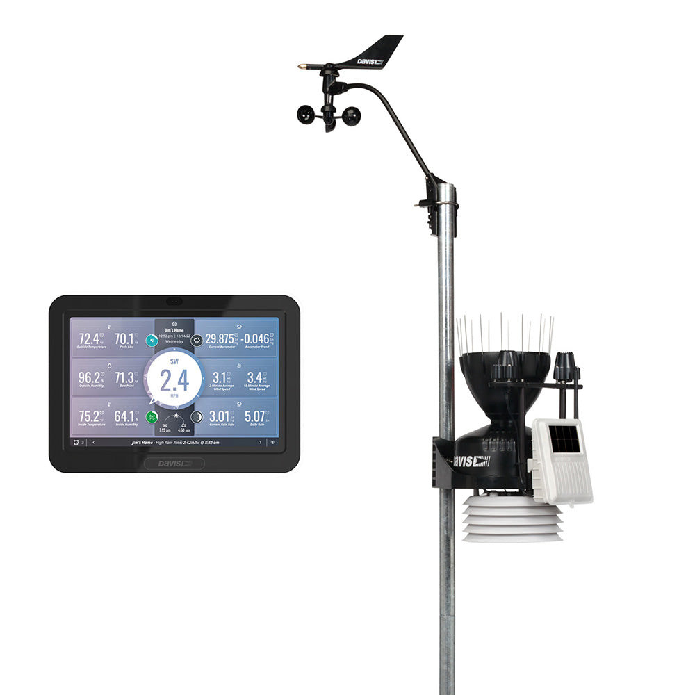 Davis Vantage Pro2 Plus Wireless Weather Station wUV  Solar Radiation Sensors and WeatherLink Console 6262 Main image