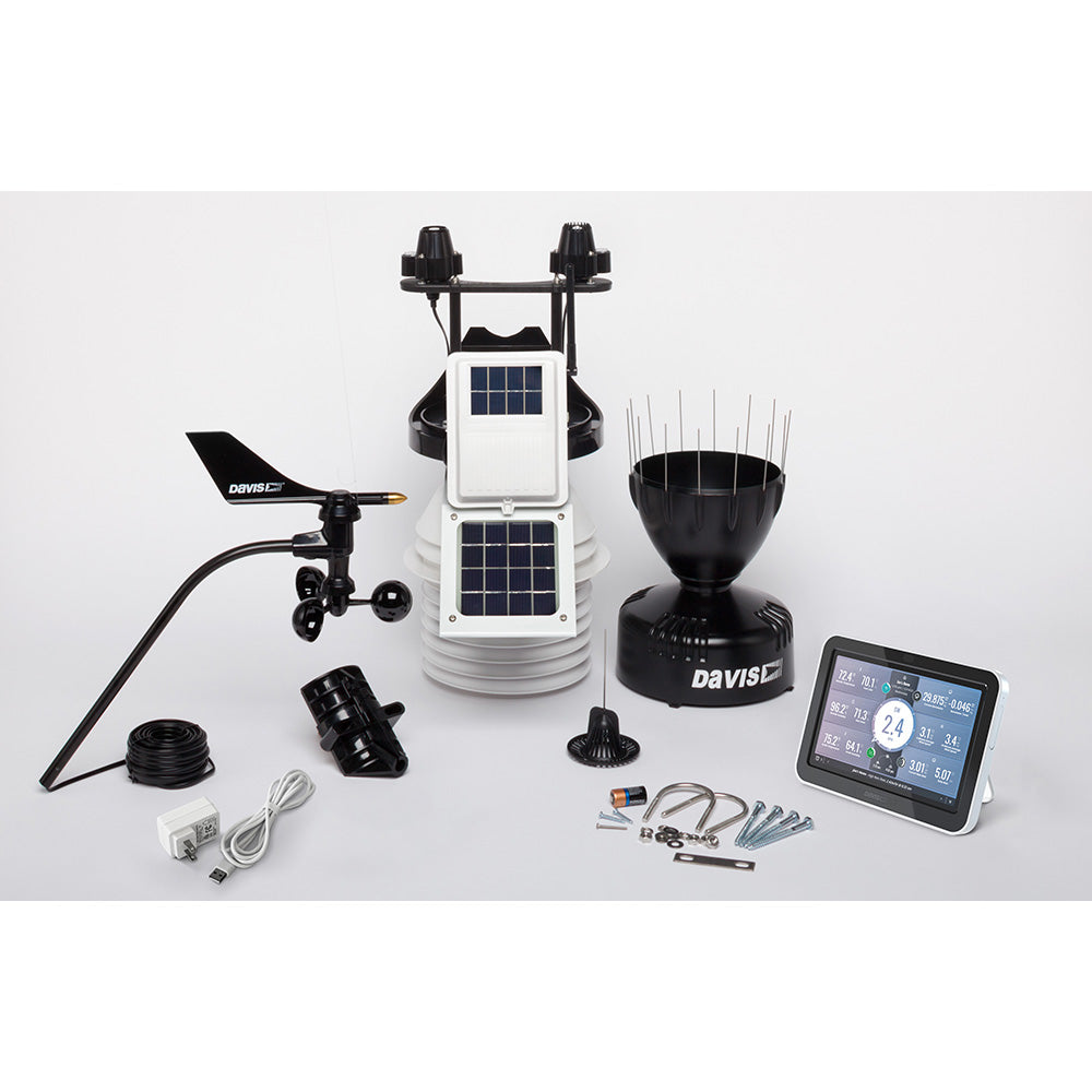 Davis Vantage Pro2 Plus Wireless Weather Station w/WeatherLink Console, 24hr Fan Aspirated Radiation Shield, UV  Solar Sensors [6263] Secondary image
