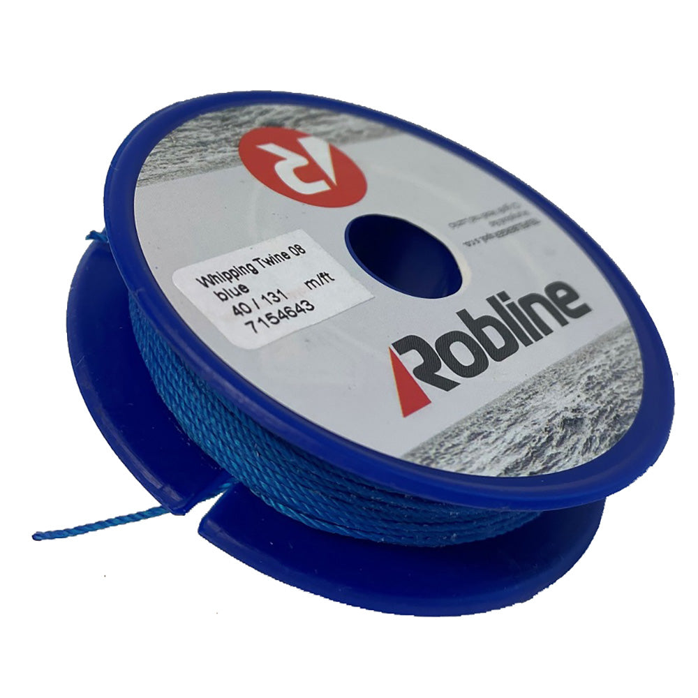 Robline Waxed Whipping Twine  08mm x 40M  Blue TYN08BLUSP Main image