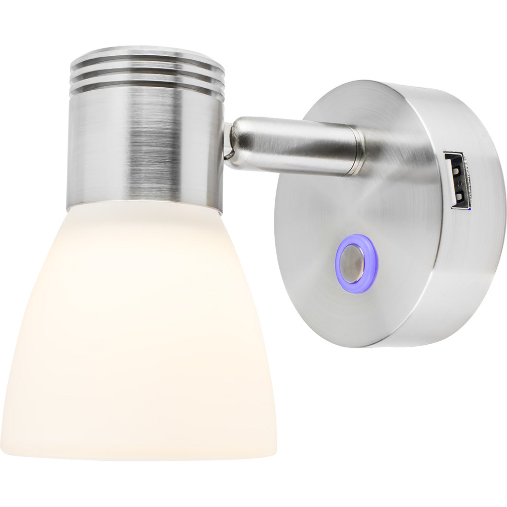 SeaDog Cabin Reading Light wTouch Dimmer  USB Port 4007153 Main image