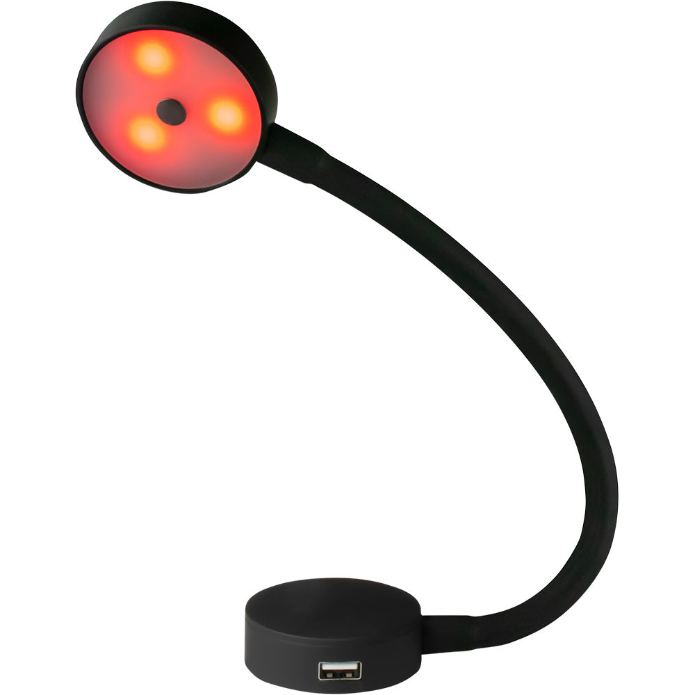 SeaDog LED Flex Neck DayNight Light wUSB Socket  Red  White Light 4049393 Main image