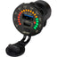 SeaDog Round Rainbow Voltmeter wUSB  USBC Power Socket 4265191