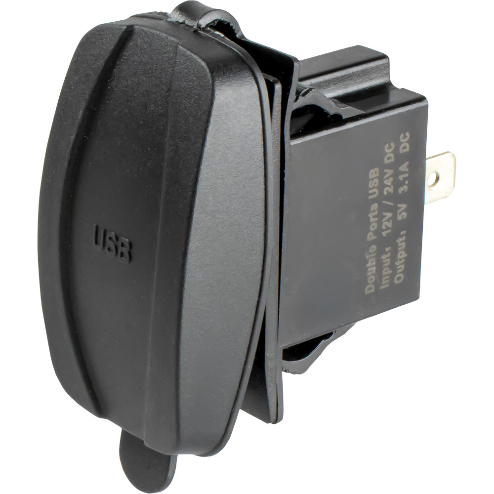 Sea-Dog USB  USB-C Rocker Switch Style Power Socket [426521-1] Secondary image