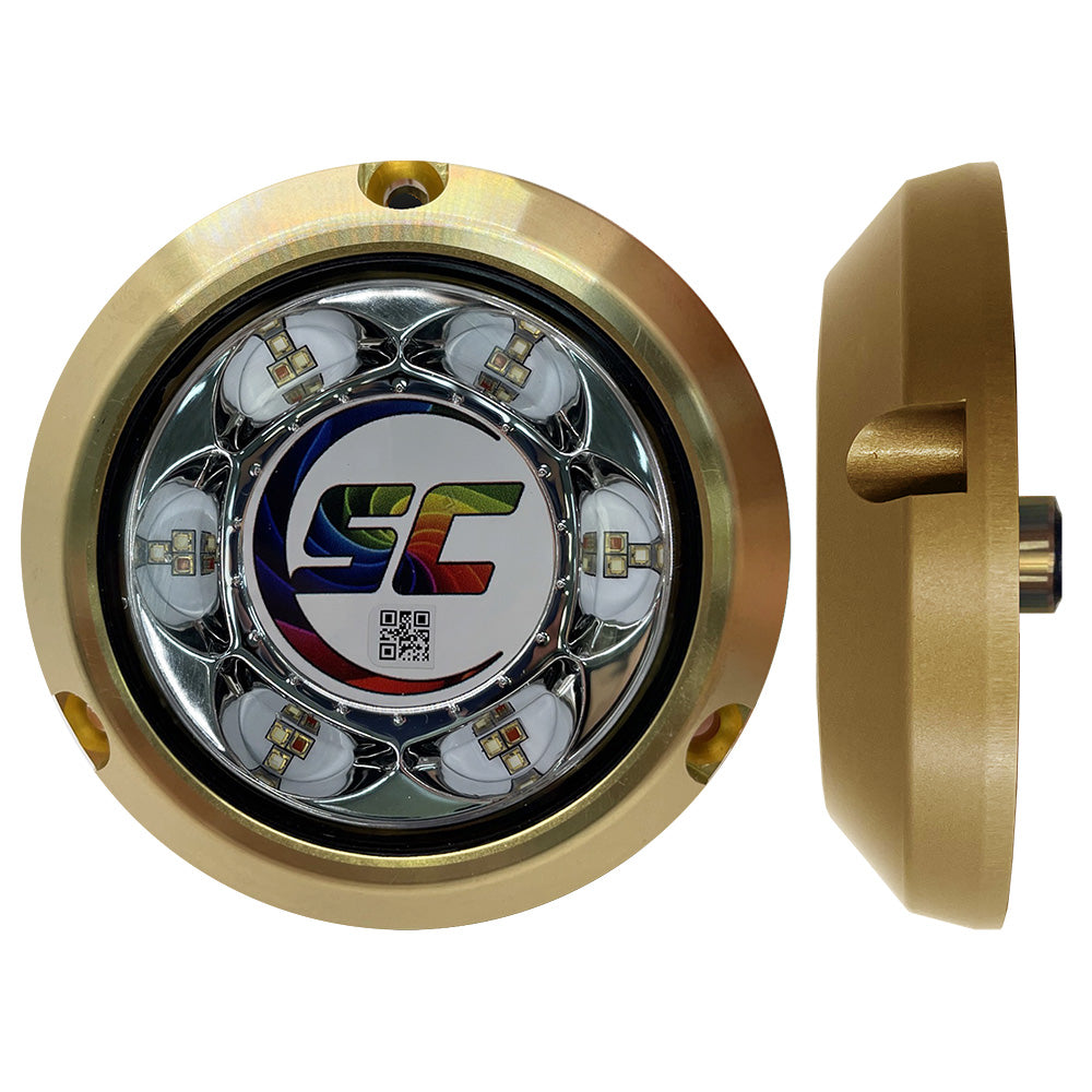 ShadowCaster SC3 Series CC Full Color Change Bronze Surface Mount Underwater Light SC3CCBZSM Main image