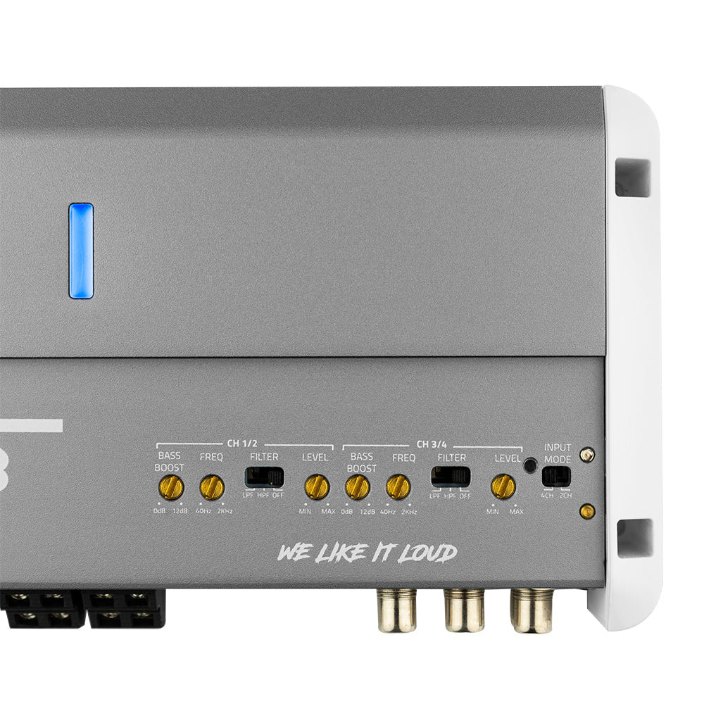 DS18 NXL-M4 Full Range 4 Channel IPX5 Marine Grade Amplifier - 150 x 4W @ 4-Ohm [NXL-M4] Secondary image