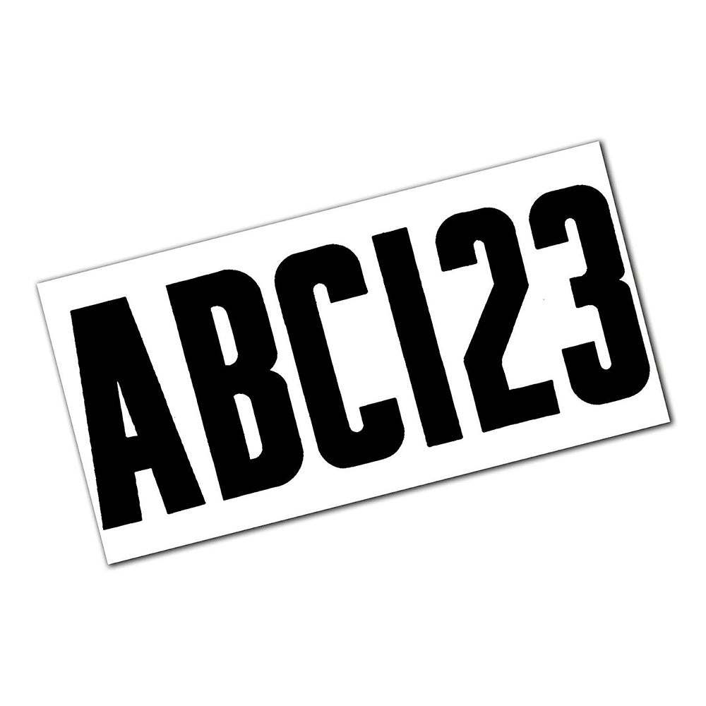 Attwood Letter  Number Kit  Black  141427 Main image