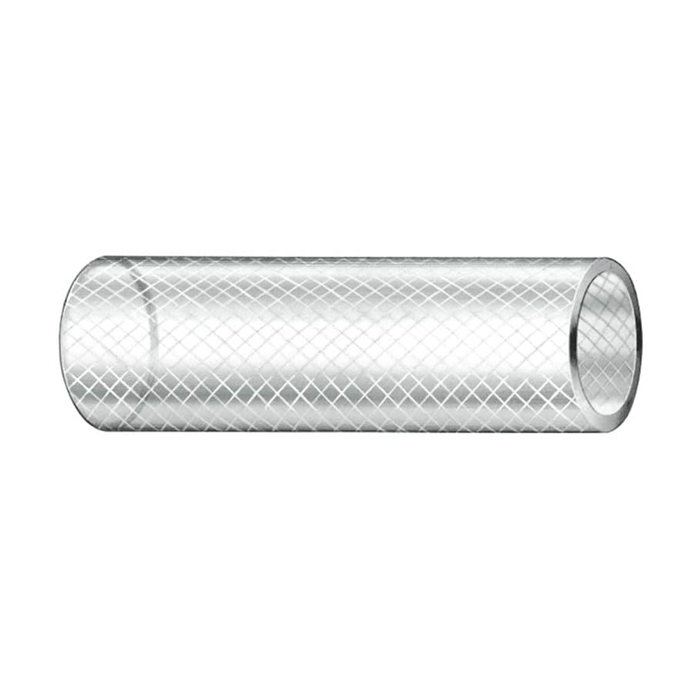 Trident Marine 1 x 50 Boxed Heavy Duty Reinforced PVC FDA Hose  Drinking Water Safe  Clear 1611006 Main image
