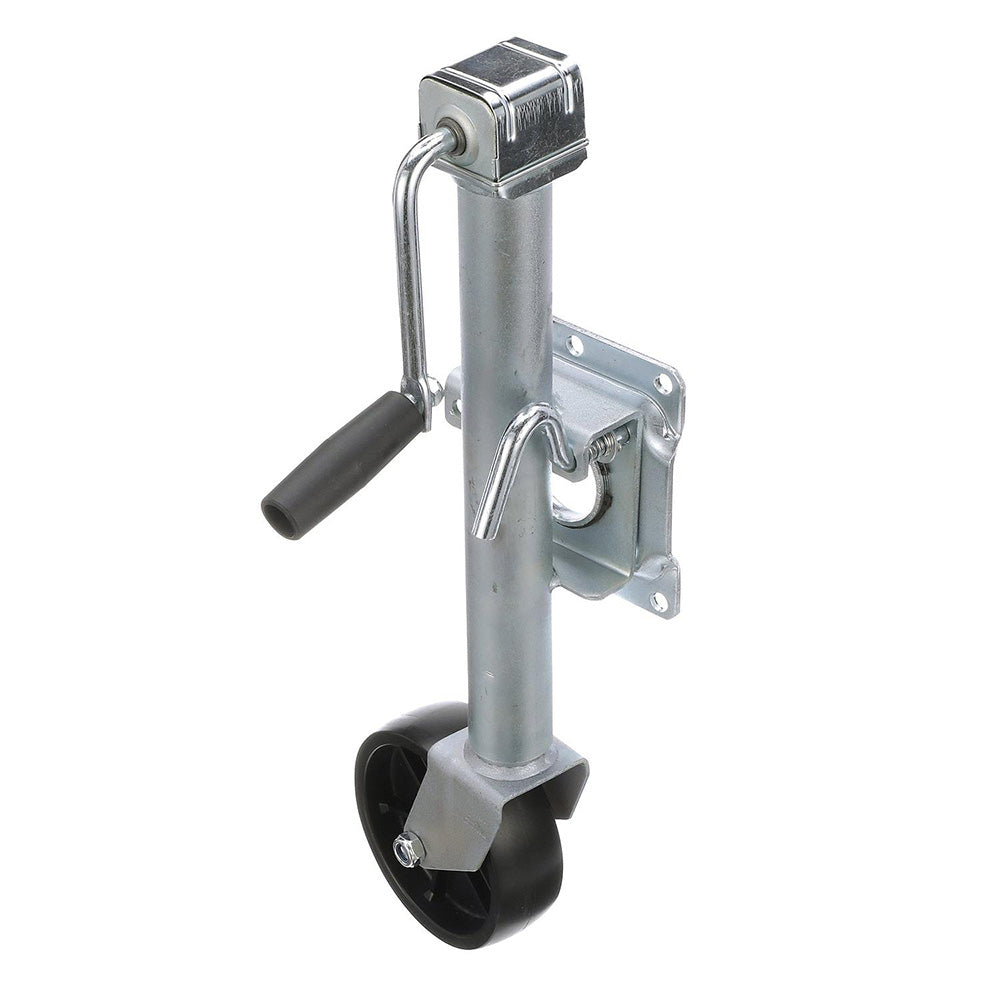 Attwood FoldUp Trailer Jack  1000 lb Capacity  Single Wheel 111274 Main image