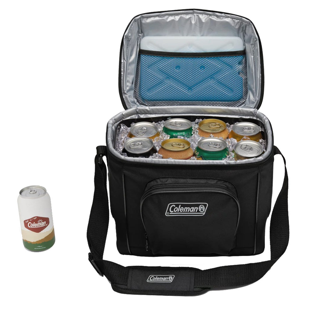 Coleman Chiller 16-Can Soft-Sided Portable Cooler - Black [2158135] Secondary image