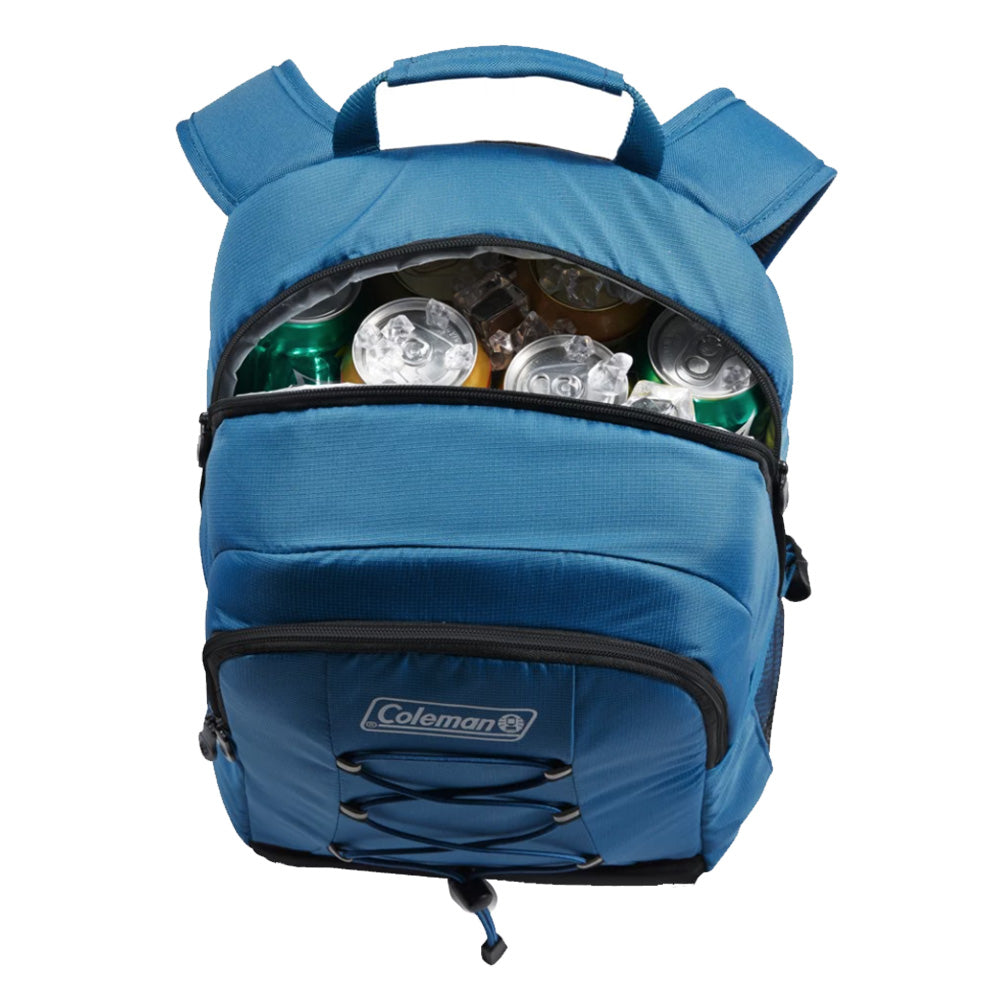 Coleman CHILLER 28-Can Soft-Sided Backpack Cooler - Deep Ocean [2158118] Secondary image