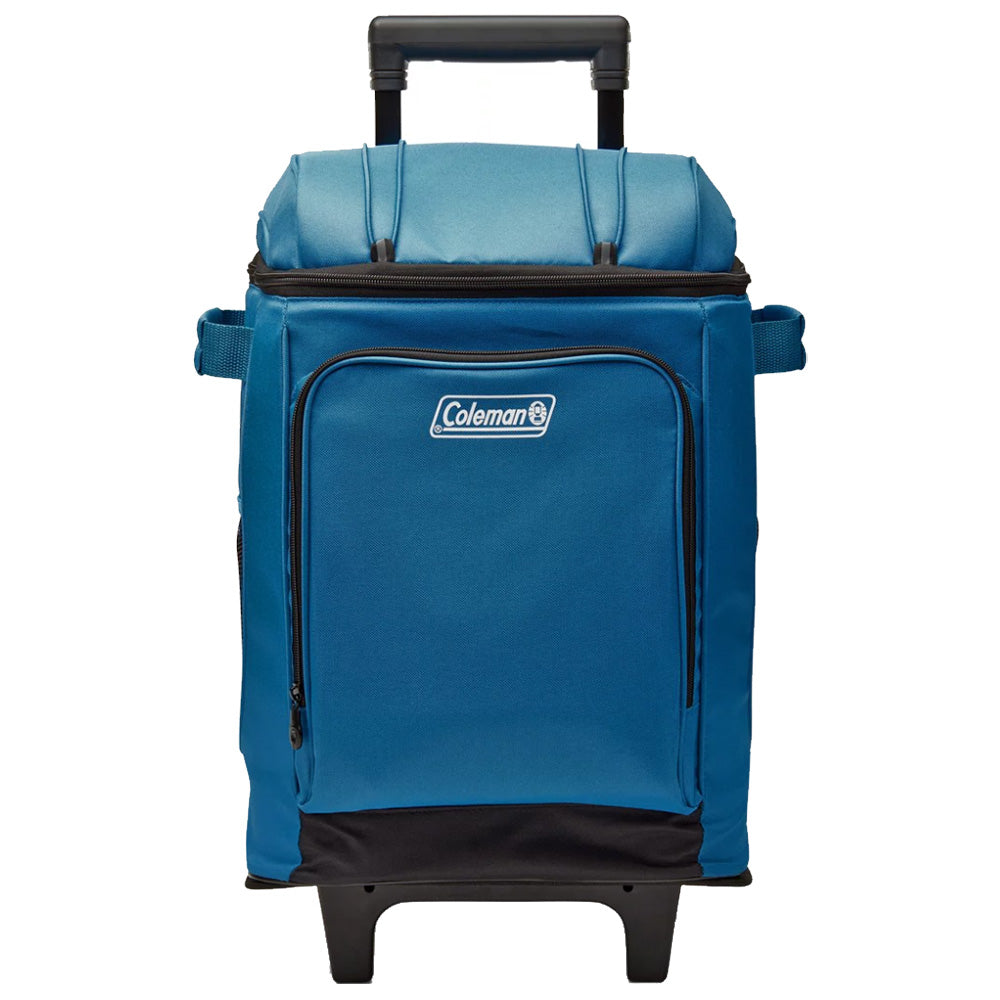 Coleman CHILLER 42Can SoftSided Portable Cooler wWheels  Deep Ocean 2158120 Main image