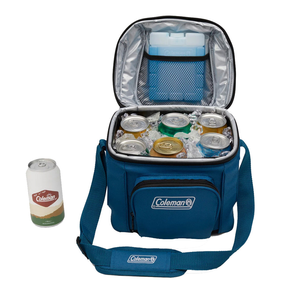 Coleman CHILLER 9-Can Soft-Sided Portable Cooler - Deep Ocean [2158134] Secondary image