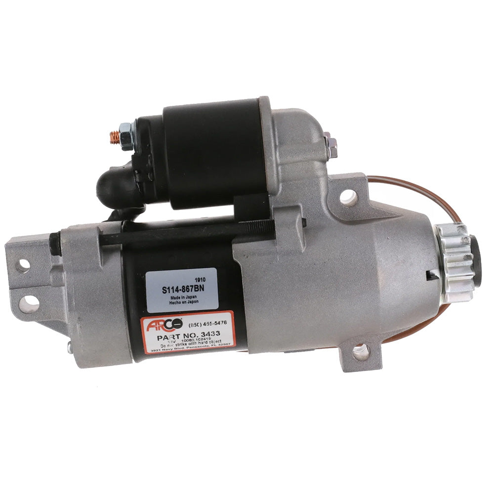 ARCO Marine Premium Replacement Yamaha Outboard Starter - 13 Tooth [3433] Secondary image