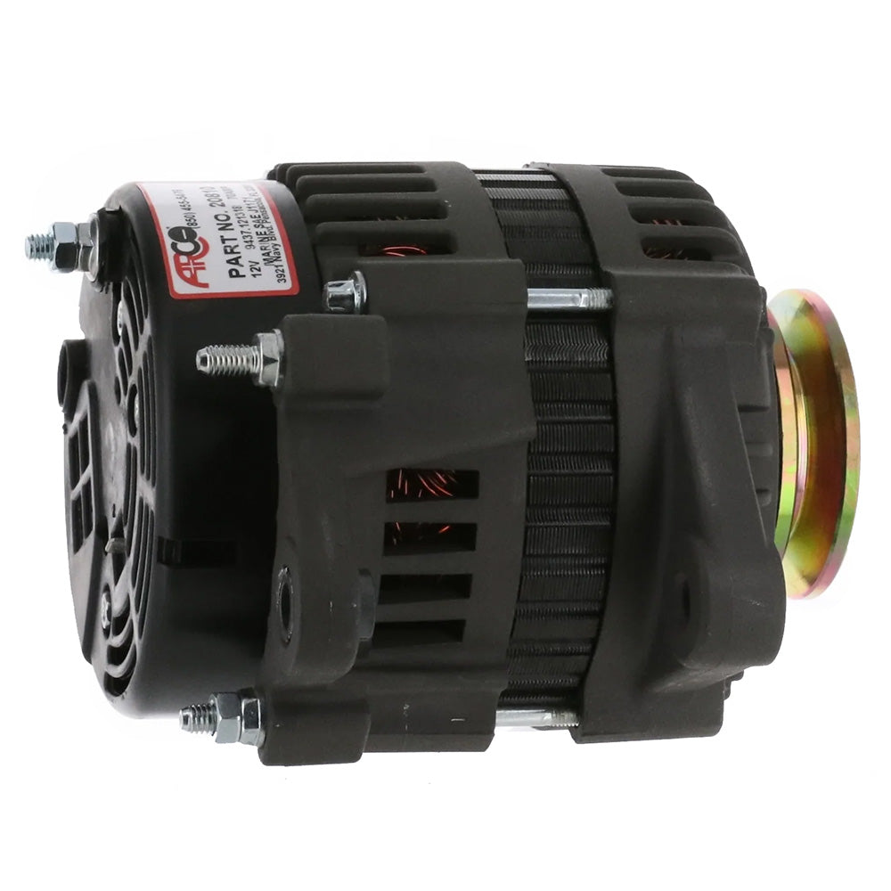 ARCO Marine Premium Replacement Alternator w/Single-Groove Pulley - 12V, 70A [20810] Secondary image