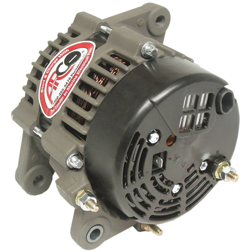 ARCO Marine Premium Replacement Alternator wSingleGroove Pulley  12V 70A 20810 Main image