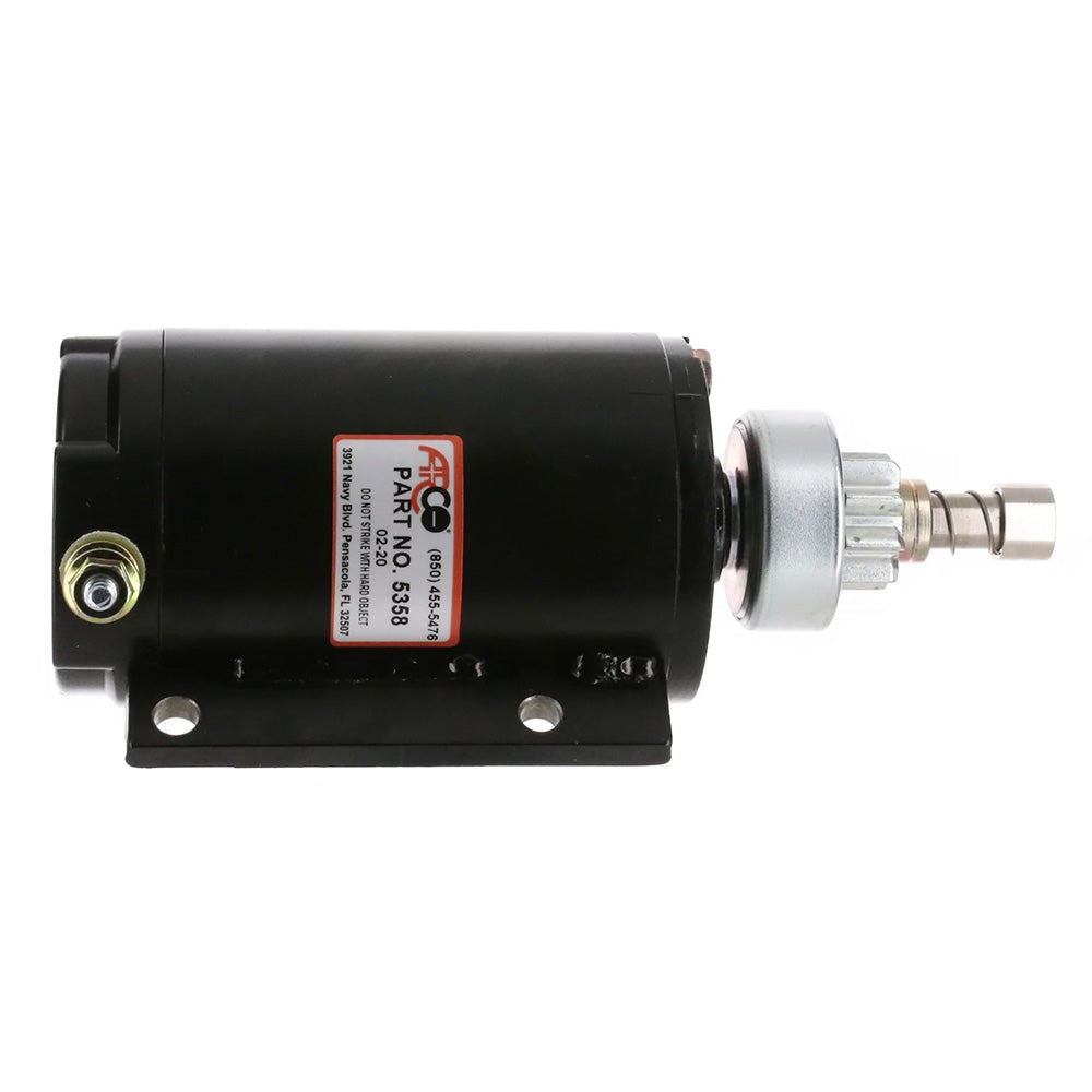 ARCO Marine Original Equipment Quality Replacement Outboard Starter f/Evinrude 40, 50, 75  90 HP E-TEC Models [5358] Secondary image
