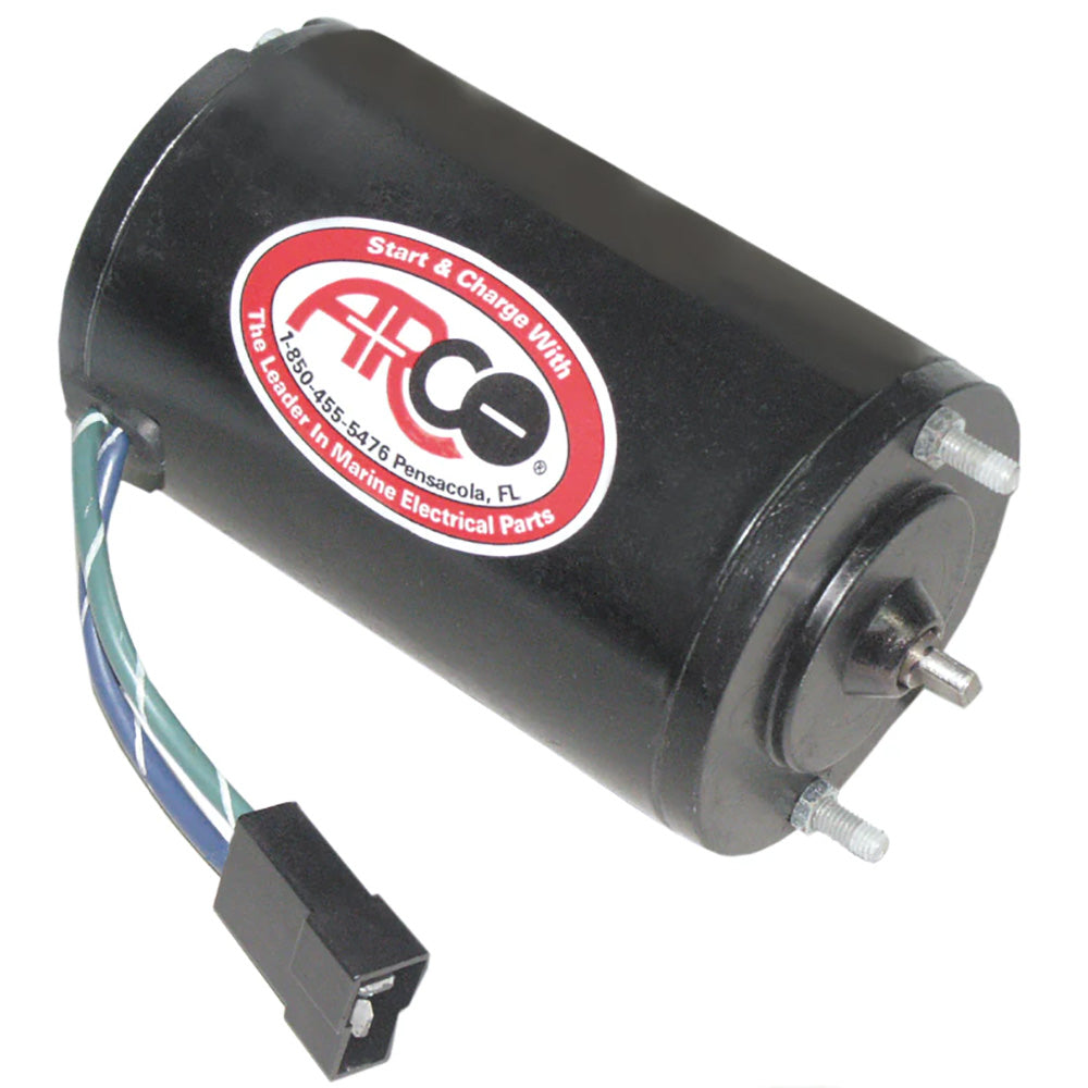 ARCO Marine Original Equipment Quality Replacement Tilt Trim Motor fLate Model Volvo Penta wOildyne Pump  2 Wire 6232 Main image
