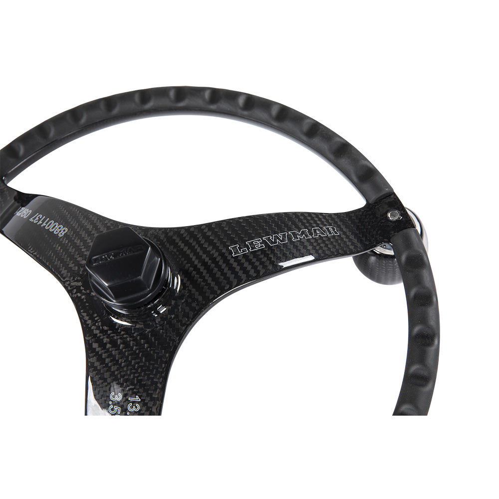 Lewmar Power Grip Carbon Fiber Wheel [89700924] Secondary image