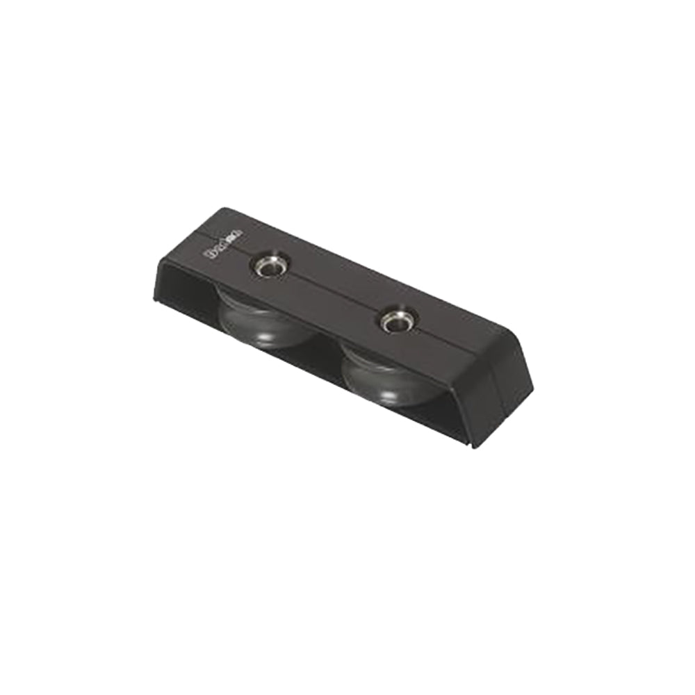 Barton Marine Deck Organizer  Size 2  2 Sheave  Black 81682B Main image