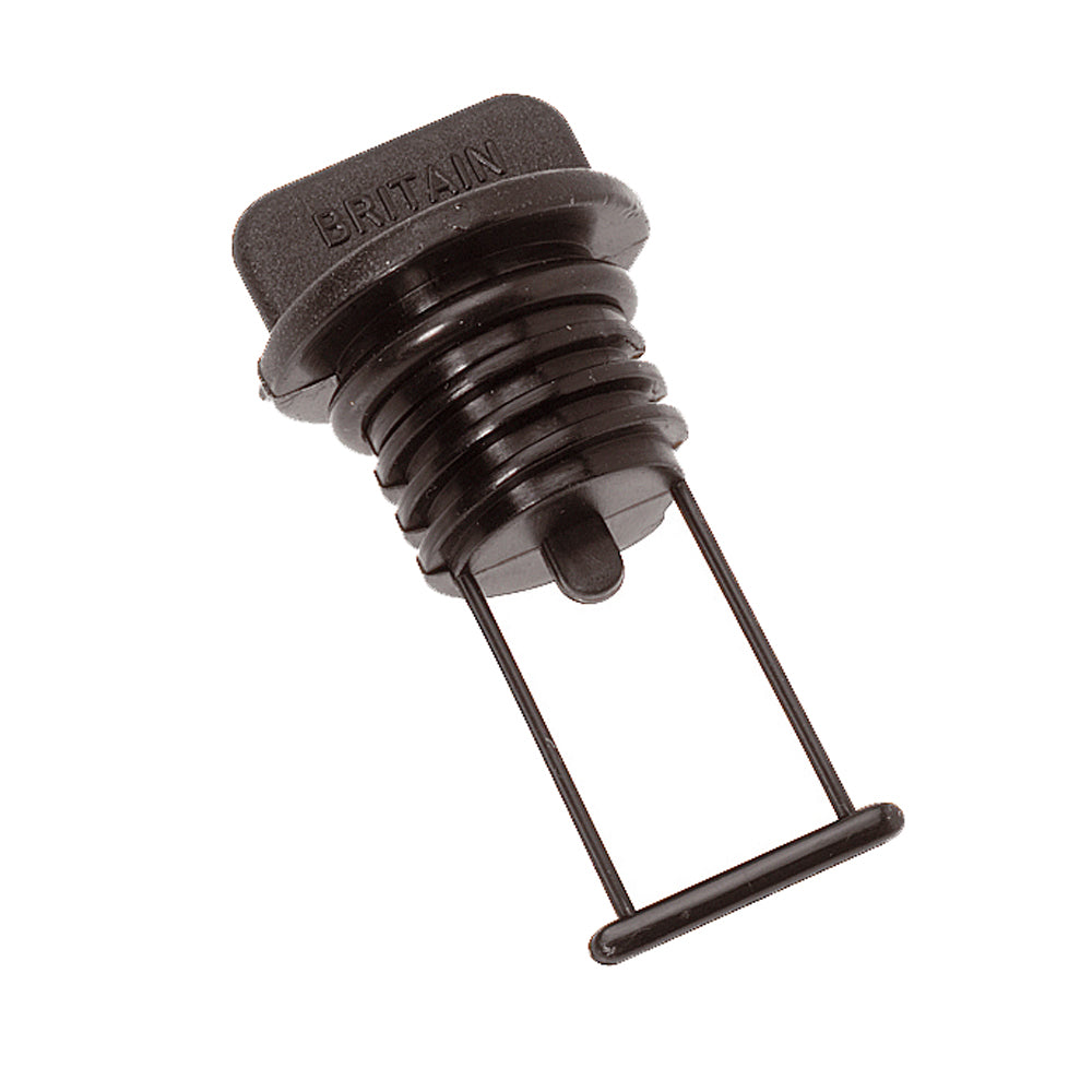 Barton Marine Drain Plug  Black 15mm 1932 42357 Main image