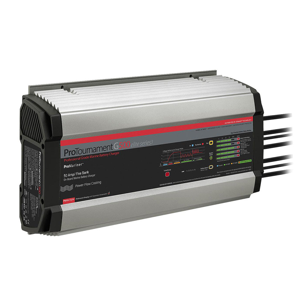 ProMariner ProTournamentelite 500 Battery Charger  5 Bank  GlobalCZone 55505 Main image