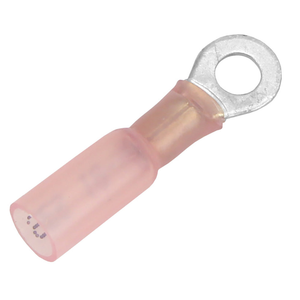 Pacer 2218 AWG Heat Shrink Ring Terminal  10 Stud Size  25 Pack TE1810R25 Main image