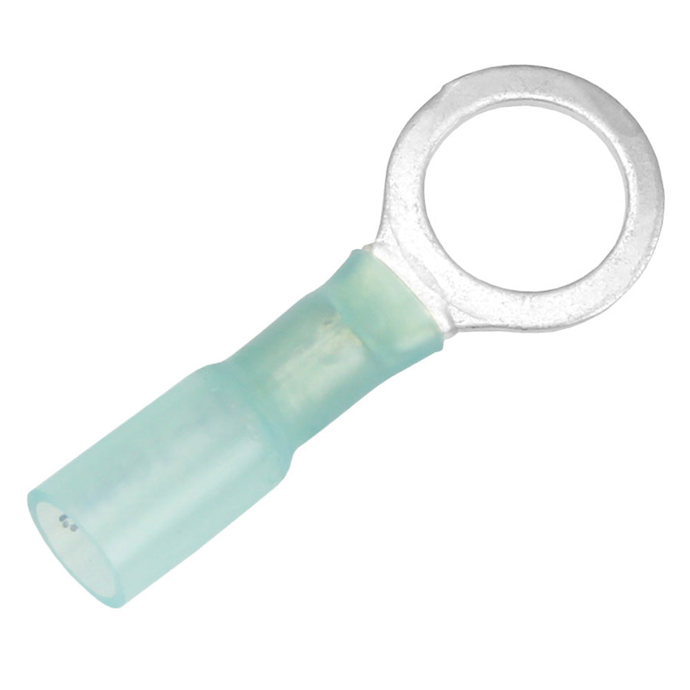 Pacer 1614 AWG Heat Shrink Ring Terminal  38 Stud Size  25 Pack TE1438R25 Main image