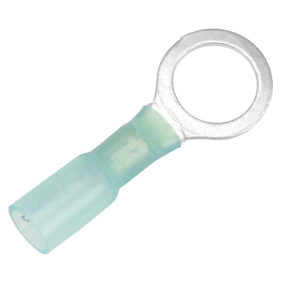 Pacer 1614 AWG Heat Shrink Ring Terminal  38 Stud Size  100 Pack TE1438R100 Main image