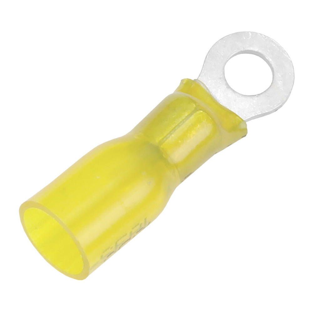 Pacer 1210 AWG Heat Shrink Ring Terminal  8 Stud Size  25 Pack TE108R25 Main image