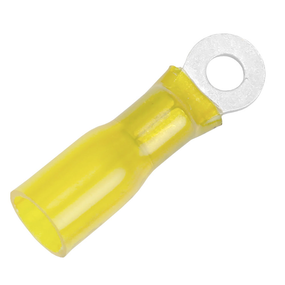Pacer 1210 AWG Heat Shrink Ring Terminal  10 Stud Size  100 Pack TE1010R100 Main image