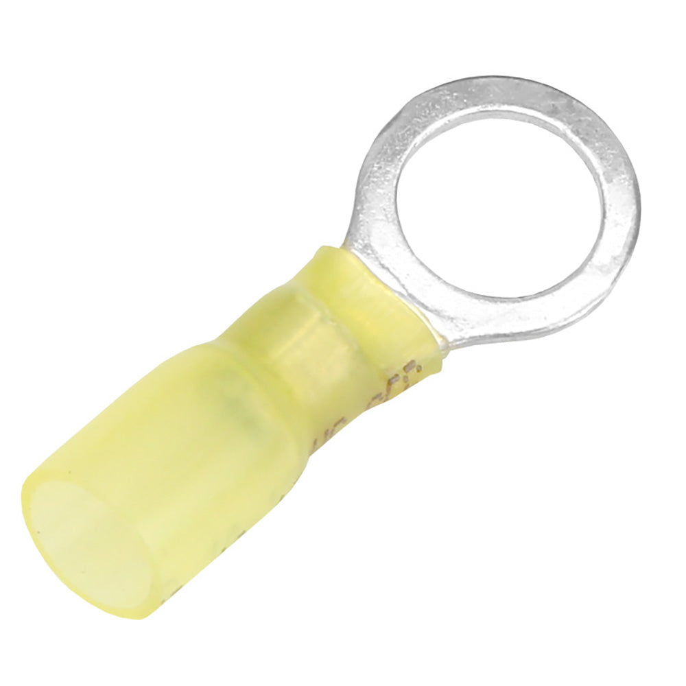 Pacer 1210 AWG Heat Shrink Ring Terminal  38 Stud Size  25 Pack TE1038R25 Main image