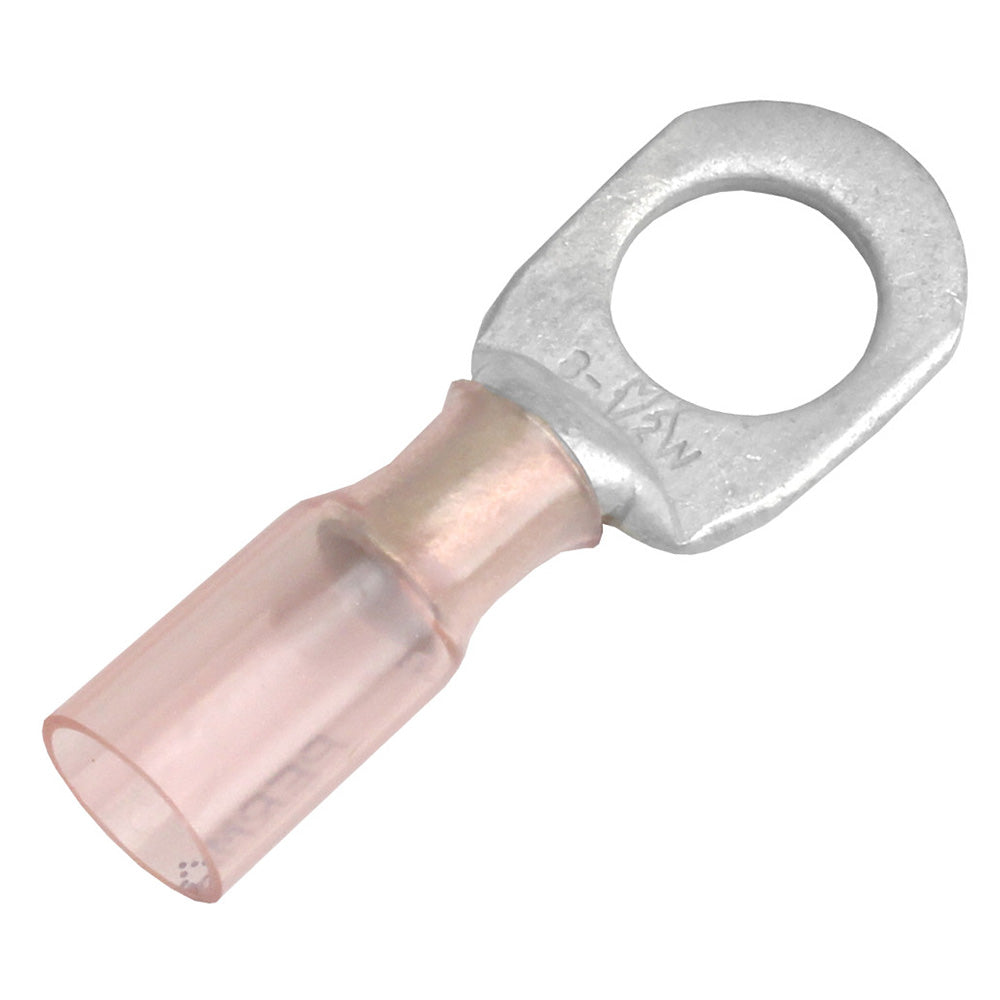 Pacer 8 AWG Heat Shrink Ring Terminal  12 Stud Size  25 Pack TE812R25 Main image