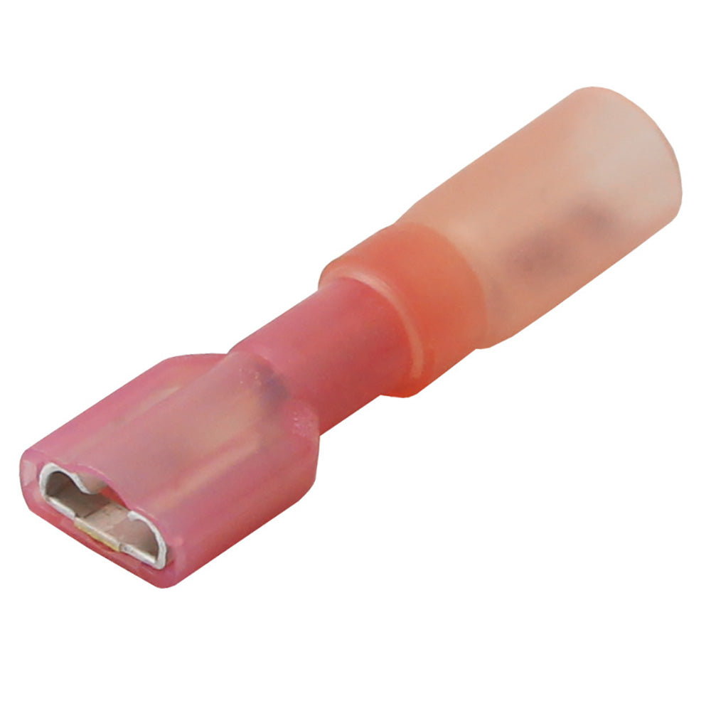 Pacer 2218 AWG Heat Shrink Female Disconnect  100 Pack TDE18250FI100 Main image