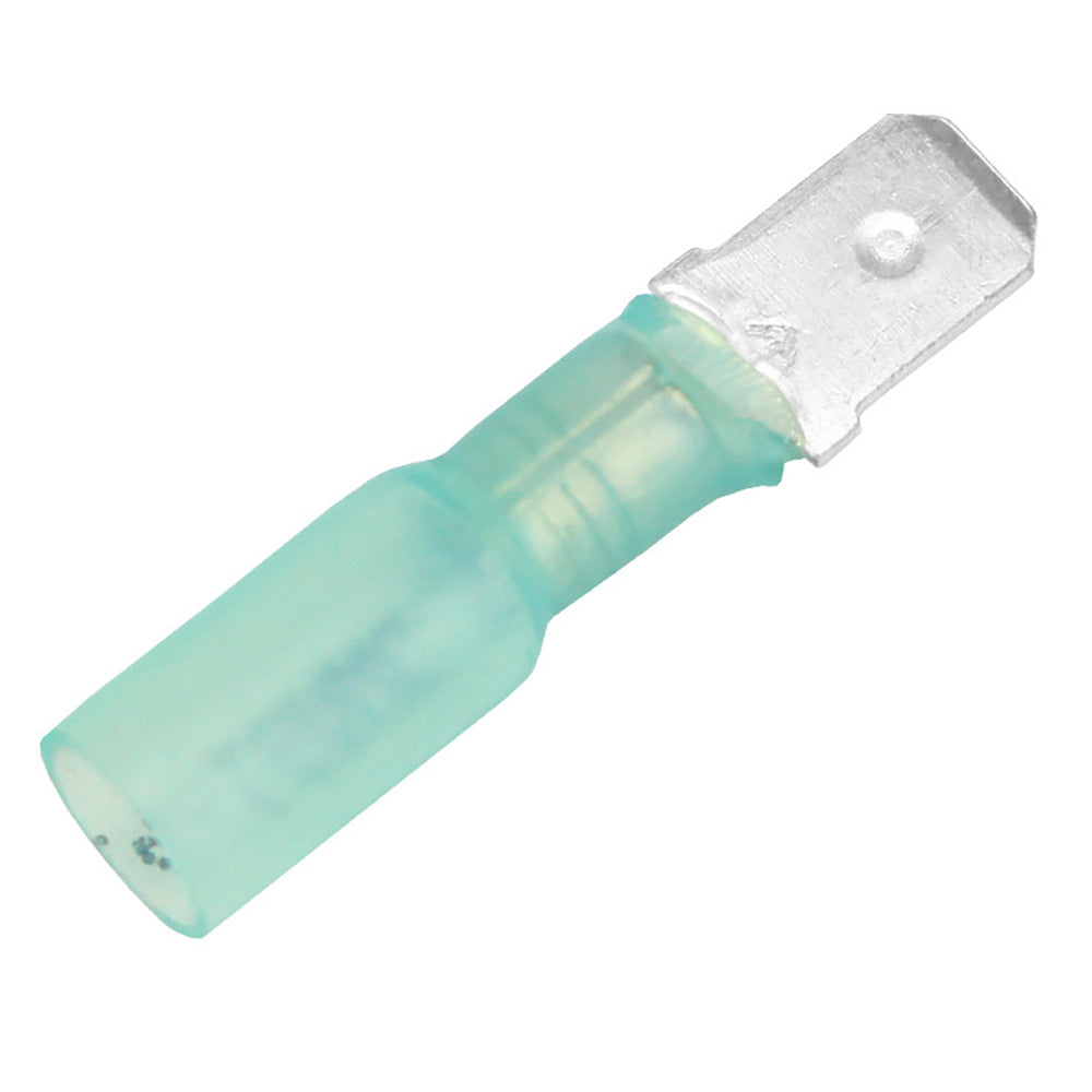 Pacer 1614 AWG Heat Shrink Male Disconnect  100 Pack TDE14250M100 Main image