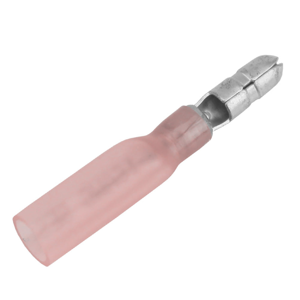 Pacer 2218 AWG Heat Shrink Male Bullet Terminal  25 Pack TBPE1815625 Main image