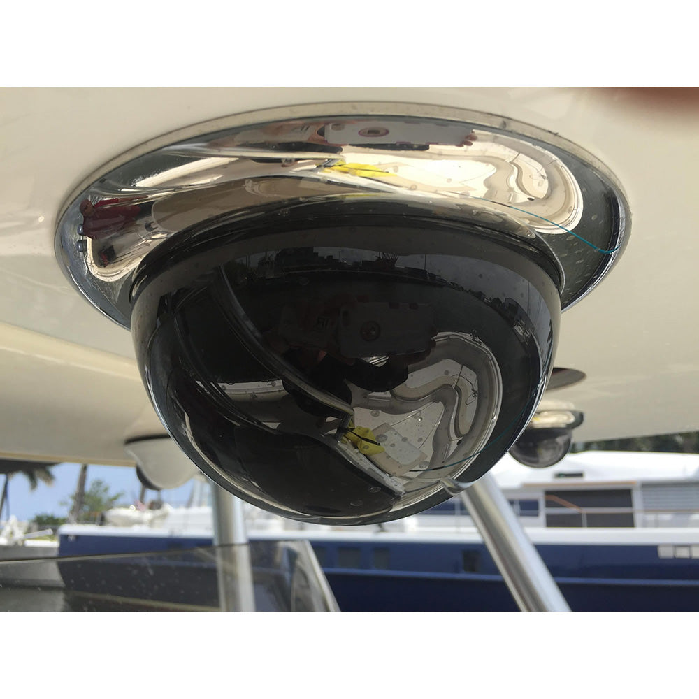 Iris Miniature Marine PTZ Dome Camera - Stainless Bezel - Hi-Def Ethernet IP - 10x Digital Zoom - 4 in 1 Video Format [IRIS4106] Secondary image