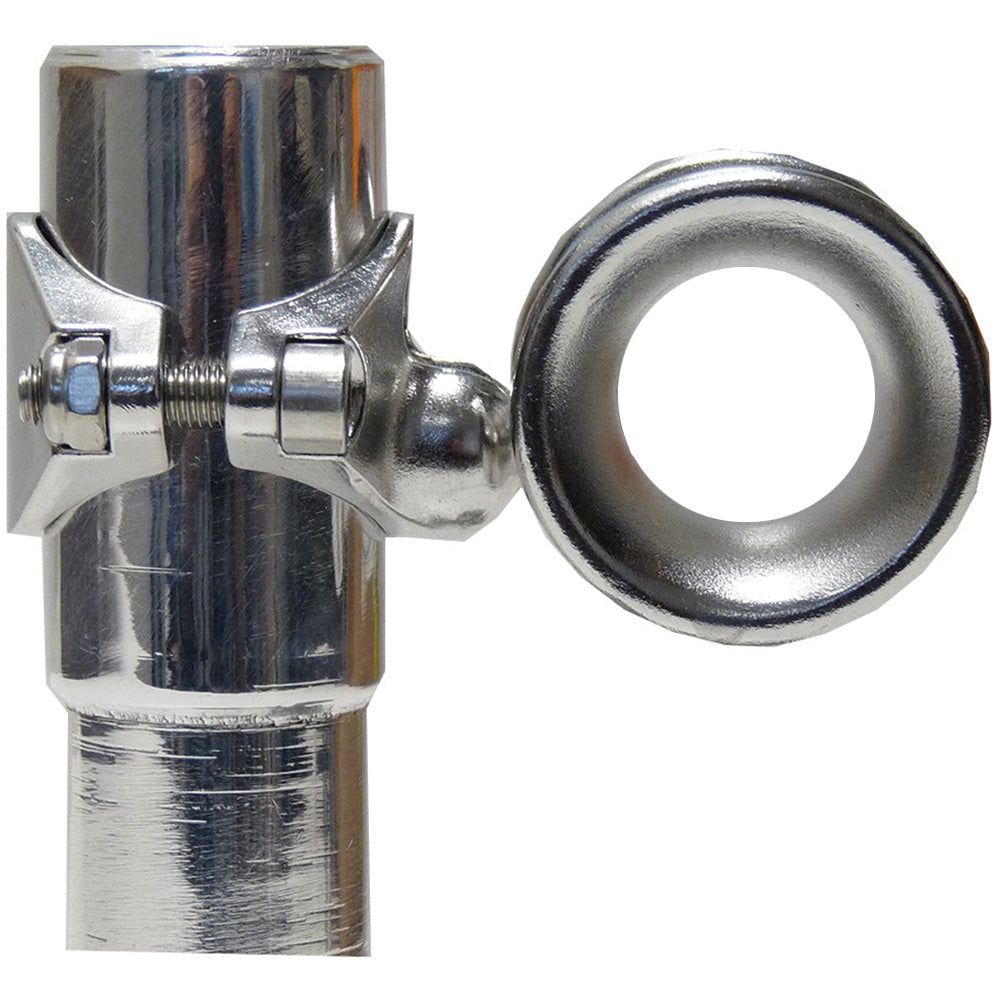 Wichard Single Articulated Fairlead f25mm  28mm Diameter Stanchion 21120W Main image