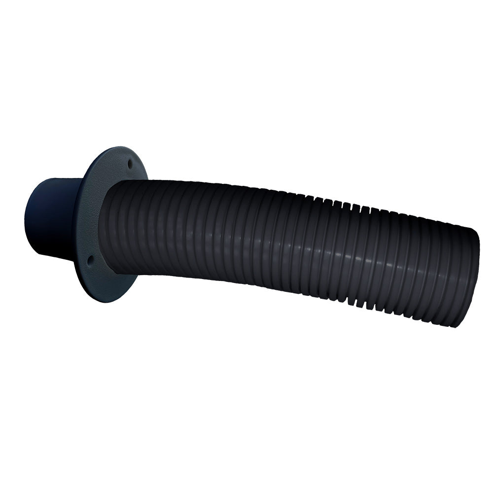 Trident Marine 10 Black Stern Flex Hose wTransom Flange TFK10 Main image